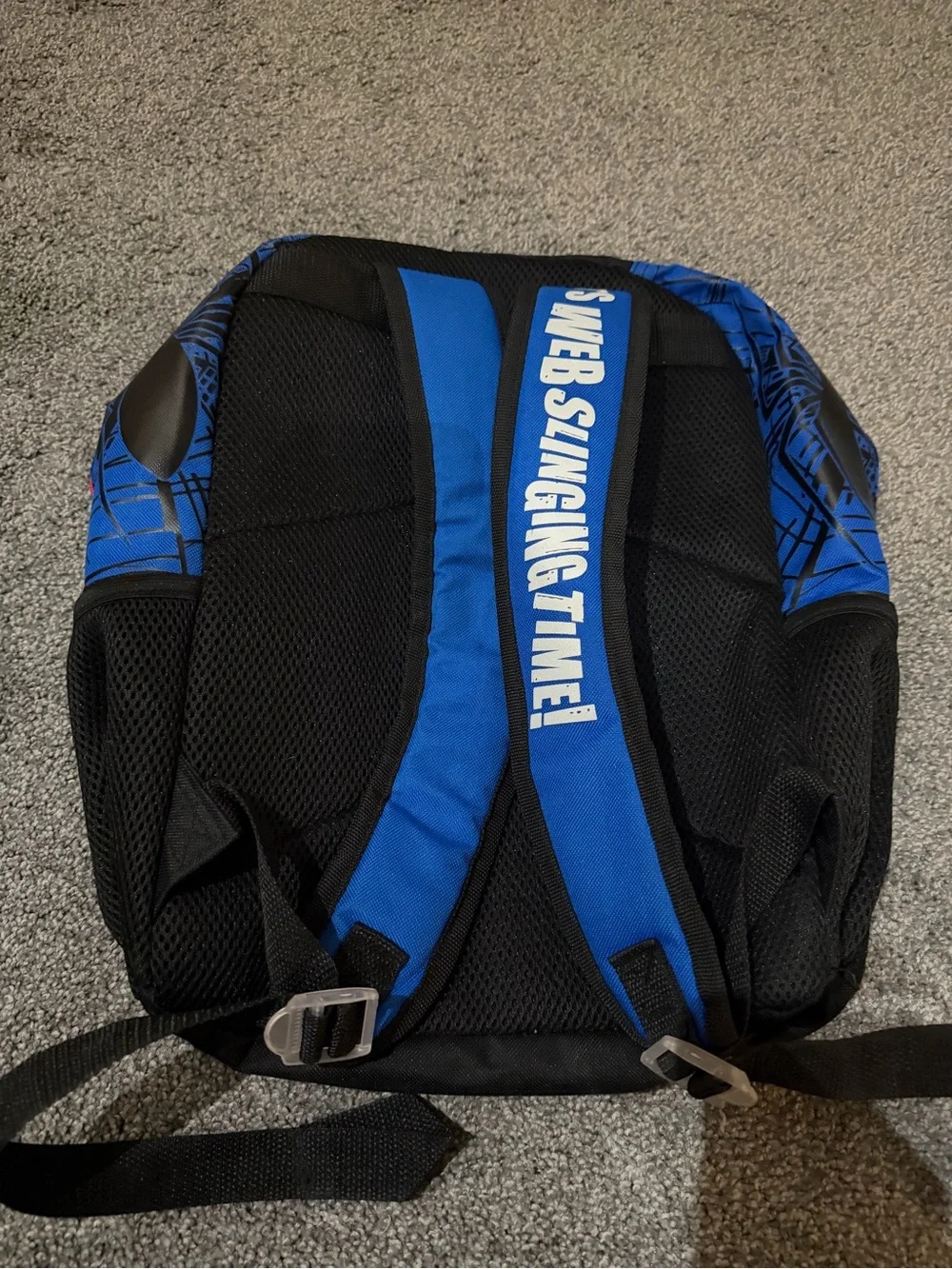 Spiderman Kids Backpack in Red, Blue & Black